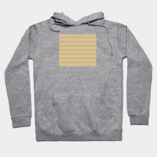 Art Deco Triangle - Gold Hoodie